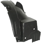 TRAFIC 2000-2006 (+2006-2014) FRONT FENDER INNER HOUSING, REAR PIECE, LEFT (ALSO FITS OPEL VIVARO 2000-2006 + 2007-2014, NISSAN PRIMASTAR 2000-2006 + 2007-2015)