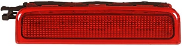 CADDY 2004-2015 + 2015- REAR THIRD BRAKE LIGHT (TAILGATE), RED