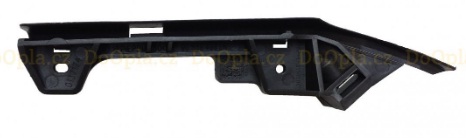 ASTRA G 1998-2003 FRONT BUMPER HOLDER BRACKET, LEFT