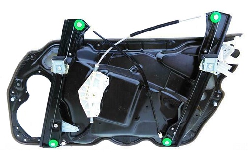 PASSAT B7 2011-2014 FRONT DOOR WINDOW-LIFT REGULATOR (ELECTRIC) W/ O MOTOR, LEFT