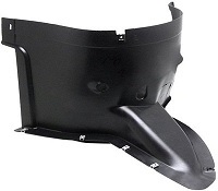 OCTAVIA 2004-2013 FRONT FENDER INNER PLASTIC, FRONT / FRONT, LEFT (VACUUM)