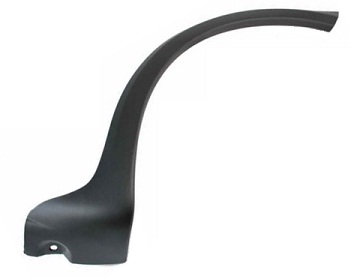 CORSA C 2003-2006 3-5 DOOR REAR PLASTIC FENDER MOULDING, EXTERNAL, LEFT