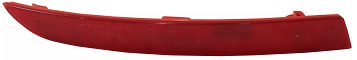 5 F10 LCI 2013-2016 REAR BUMPER REFLECTOR, LEFT