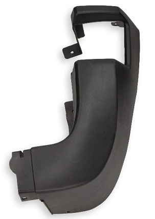 TRANSIT MK9 (V363) 2014-2018 REAR BUMPER END CAP GRAY, RIGHT