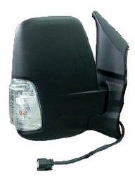 TRANSIT MK9 (V363) 2014-2018 SIDE MIRROR, W/ RESISTANCE, ELECTRICAL ADJ., REGULAR ARM, RIGHT (W/INDICATOR WHITE)