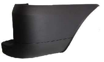 DOBLO 2006-2009 REAR BUMPER, BLACK, RIGHT