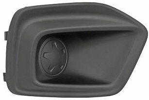 FIORINO 2016- FRONT BUMPER GRILLE, RIGHT, W/O FOG LAMP HOLE