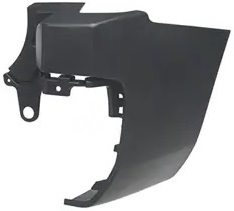 PARTNER 2018- REAR BUMPER CAP RIGHT, (TWIN DOOR) (LONG VEHICLE) (+RIFTER 2018- , OPEL COMBO D 2018- ,  CITROEN BELINGO 2018- , TOYOTA PROACE CITY 2020- , FIAT DOBLO 2022- )
