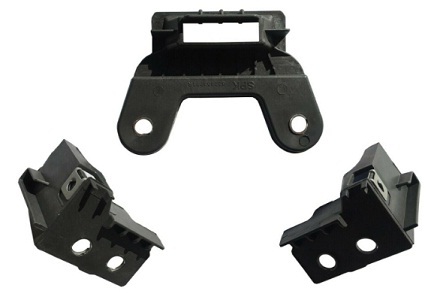 MEGANE IV HATCHBACK / SEDAN 2016- FRONT BUMPER HOLDER BRACKET SET (3 PCS)