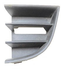 OCTAVIA 2009-2012 FRONT BUMPER GRILLE, LEFT