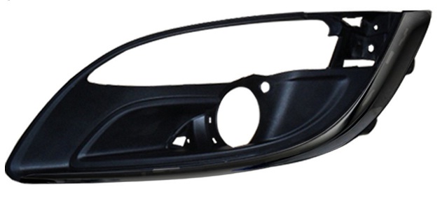 ASTRA J 2012-2015 FRONT BUMPER GRILLE, W/ FOG LAMP HOLE, LEFT