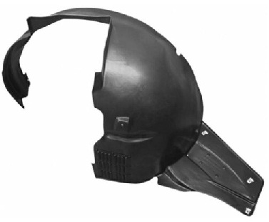 EXPERT 2007-2016 FRONT FENDER INNER PLASTIC, LEFT (+CITROEN JUMPY 2007-2016, FIAT SCUDO 2007-2016)