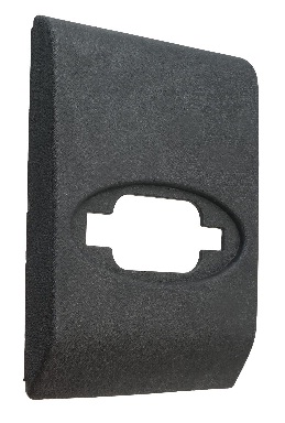 MASTER III 2010-2014 (+2014-2019) "B" COLUMN MOULDING, BETWEEN FRONT DOOR AND SIDE DOOR LEFT,  W/MARKER LAMP HOLE (+NISSAN NV 400 2010-2014 & 2014-2019, OPEL MOVANO 2010-2014 & 2014-2019 )