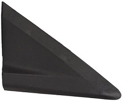 TOURNEO COURIER 2014-2018 + 2018-2023 SIDE MIRROR EXTERIOR TRIM, RIGHT, (TRIANGLE) W/ CLIPS