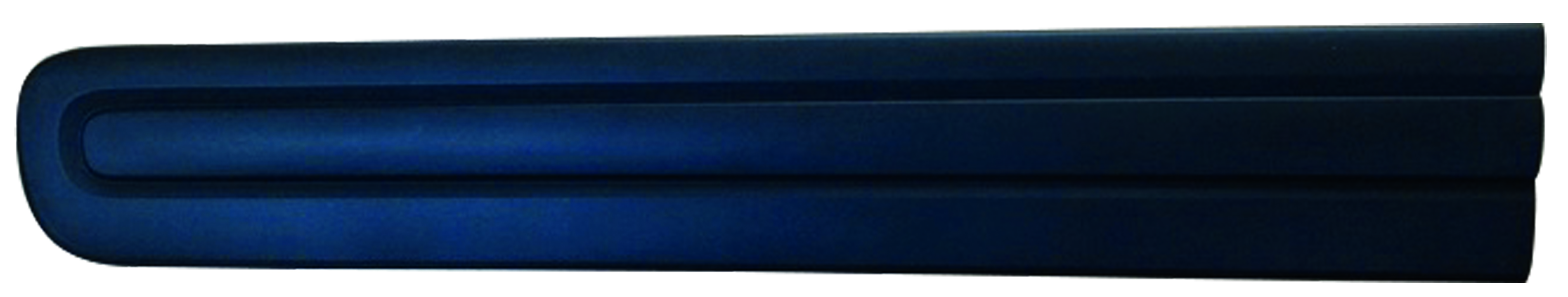 500L FRONT DOOR MOULDING, PROTECTION STRIP (BLACK), LEFT