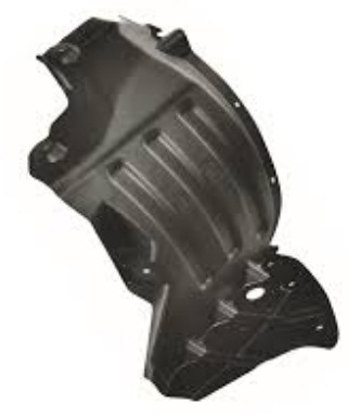 L200 2015-2019 INNER WHEELHOUSING, (INNER PLASTIC FENDER), FRONT, FRONT PART, LEFT