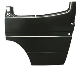 TRANSIT MKV 1995-2001 FRONT DOOR SKIN, COMPLETE W/O FRAME, LEFT
