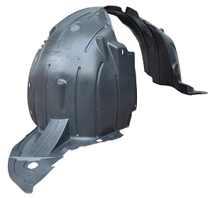 301 2012- (+C-ELYSEE 2012-) FRONT FENDER INNER PLASTIC, (INJECTION) RIGHT
