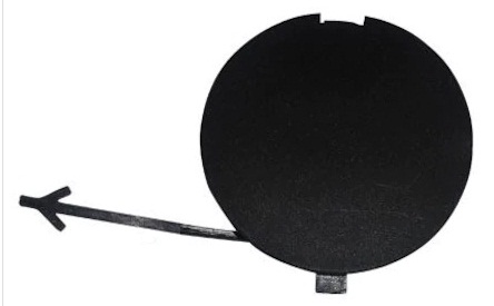 LINEA 2007-2012 REAR BUMPER, TOWING HOOK COVER