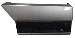 PASSAT B8 2019-2022 FRONT FENDER LOWER MOULDING, COMPLETE, LEFT, BLACK