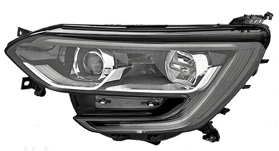 MEGANE IV SEDAN 2016- HEAD LAMP, LEFT (LED) BLACK INSIDE