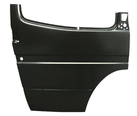 TRANSIT MKV 1995-2001 FRONT DOOR SKIN, COMPLETE W/O FRAME, RIGHT