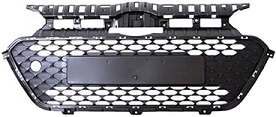 I20 2014-2016 FRONT BUMPER GRILLE, CENTRAL PIECE, UPPER W/ TOOK HOOK COVER