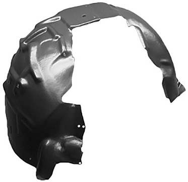 A4 2008-2012 FRONT FENDER INNER PLASTIC, LEFT