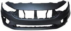 TIPO (AGEA) 2020- FRONT BUMPER, BLACK, W/O INTERIOR SUPPORT