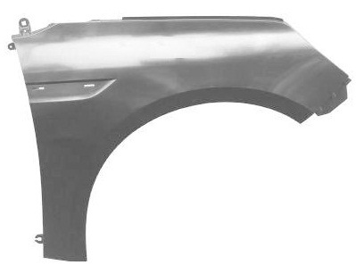 MEGANE IV HATCHBACK / SEDAN 2016- FRONT FENDER W/ SIDE LAMP HOLE, RIGHT