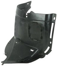 GOLF VII 2012-2019 INNER WHEELHOUSING (INNER PLASTIC FENDER) FRONT, FRONT PIECE, LEFT, (INJECTION)