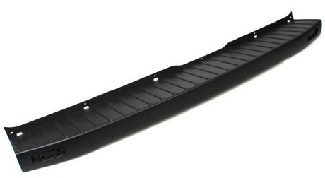 TRANSIT MK9 (V363) 2014-2018 REAR BUMPER CAP GRAY, MIDDLE