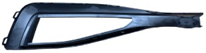 PASSAT B8 2019-2022, 2023-2024 FOG LAMP FRAME, RIGHT, SATIN BLACK