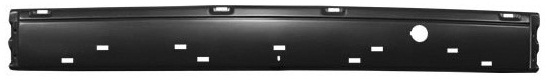 CONNECT 2009-2014 (+2006-2009) REAR BUMPER, W/O PARK SENSOR HOLES, W/MOULDING HOLES, MID PIECE