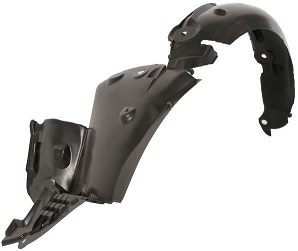 CLIO 2001-2005 (+SYMBOL 2001-2008) FRONT FENDER INNER PLASTIC, LEFT (INJECTION)