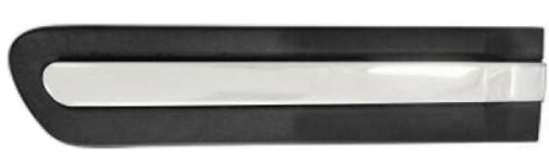 500L REAR DOOR MOULDING, PROTECTION STRIP (CHROME), RIGHT