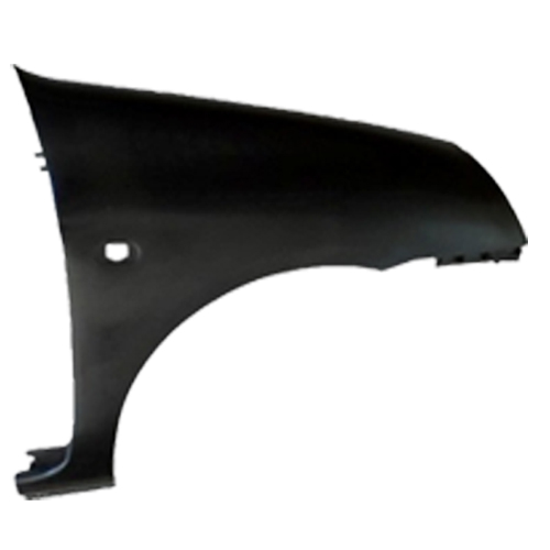 CLIO 2001-2005 (+SYMBOL 2001-2008) FRONT FENDER, W/ SIDE INDICATOR LAMP HOLE, PLASTIC, RIGHT