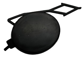 ARTEON 2017-2020 REAR BUMPER TOWING HOOK COVER, BLACK
