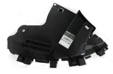 SANDERO 2008-2011 FRONT BUMPER PROTECTION BAKALITE, LEFT