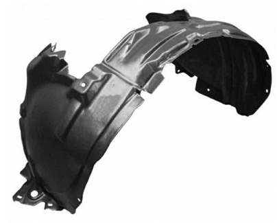 JUKE 2010-2014, 2014-2019 INNER WHEELHOUSING (INNER PLASTIC FENDER), FRONT LEFT