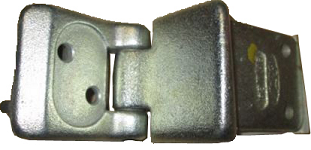 TRANSIT MKIV 1991-2001 (+MKV) REAR DOOR HINGE LOWER, LOWER LEFT, UPPER RIGHT (FOR 208 10 98)