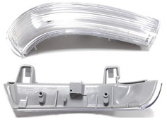 GOLF V 2003-2007  SIDE INDICATOR, ON MIRROR, WHITE, RIGHT (GOLF VI 2009-2013, JETTA 2005-2010, PASSAT 2000-2005, PASSAT 2005-2010)