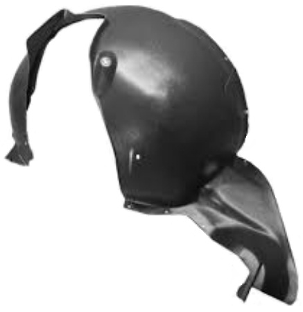TIGUAN 2008-2015 FRONT FENDER INNER PLASTIC, LEFT
