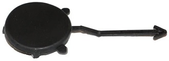 PARTNER 2009-2017 (+BERLINGO) REAR BUMPER TOWLING HOOK COVER