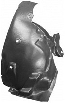 MEGANE III 2009-2016 (+FLUENCE 2010-2012 + 2012-) FRONT FENDER INNER HOUSING, REAR PIECE, LEFT 