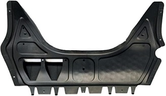 PASSAT B6 2006-2010, B7 2011-2014 ENGINE UNDER PROTECTIVE COVER, FRONT, SMALL, (INJECTION)