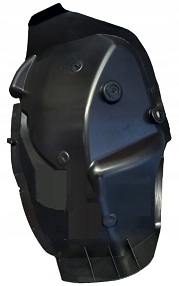 DUSTER 2018- REAR FENDER INNER PLASTIC, LEFT