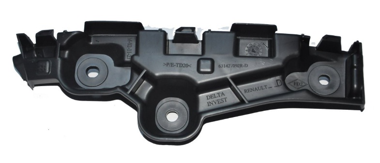 SANDERO 2012-2016 FRONT BUMPER HOLDER BRACKET, RIGHT (ALSO FITS CLIO IV 2013, LOGAN 2013, SANDERO STEPWAY 2012-2016)