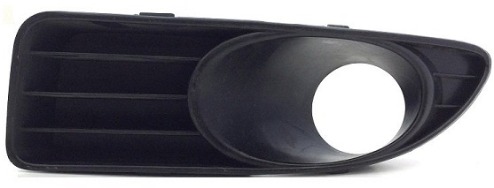 LINEA 2007-2012 FRONT BUMPER GRILLE, W/ FOG LAMP HOLE, LEFT
