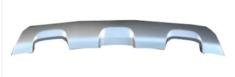 LOGAN (+NISSAN APRIO) 2013-2016 REAR BUMPER LOWER SPOILER GRAY (ALSO SUITS SANDERO 2012-)